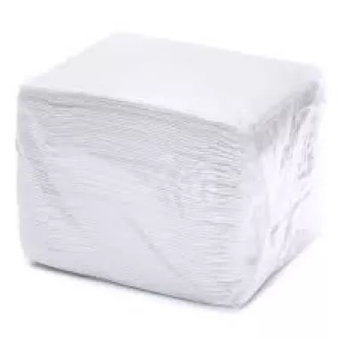 Серветка паперова 2-шарова 1/8 складання 32,5х32 см 80 л біла